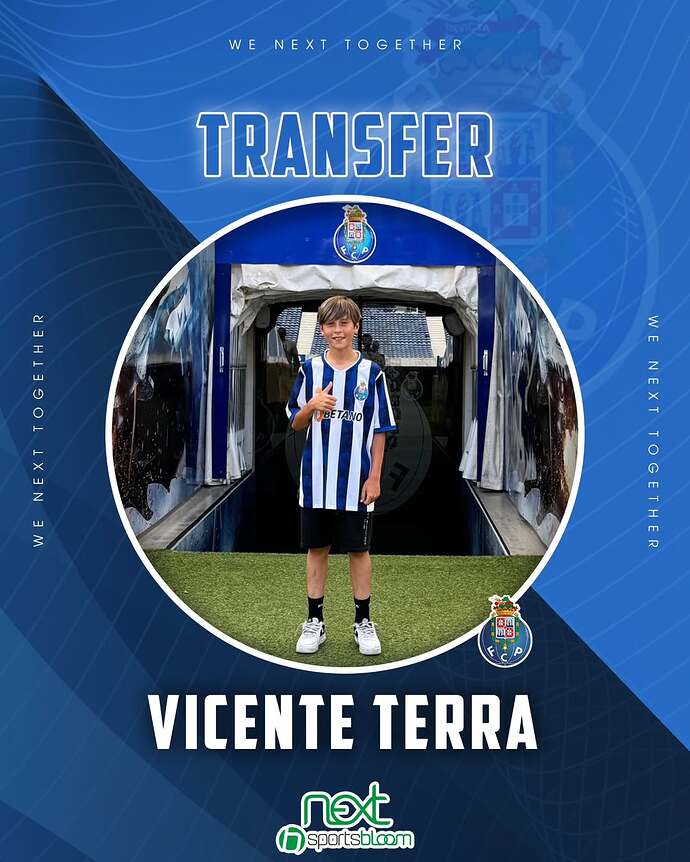 Vicente Terra signs with FC Porto ✍️•Vicente Terra assina pelo FC Porto ✍️#wenexttogether