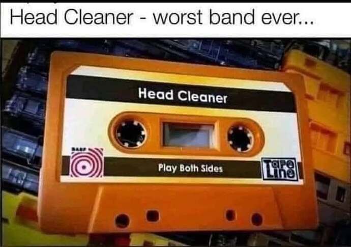 head cleaner