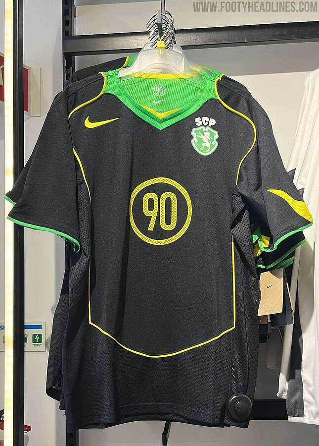 Sporting CP Release Nike Total 90 Lifestyle Jersey in Retro Throwback (4)