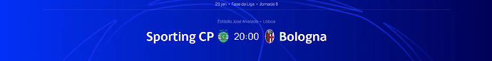 Sporting CP - Bologna FC 1909