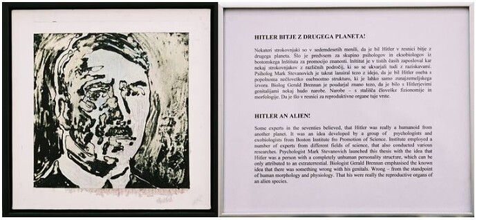 Hitler, Um Extraterrestre!, de Bostjan Jurecic Alluvio, 2017