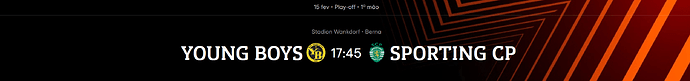 BSC Young Boys - Sporting CP