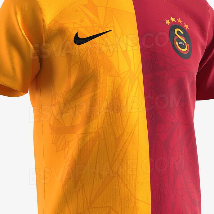 Galatasaray 22-23 Home Kit (4)