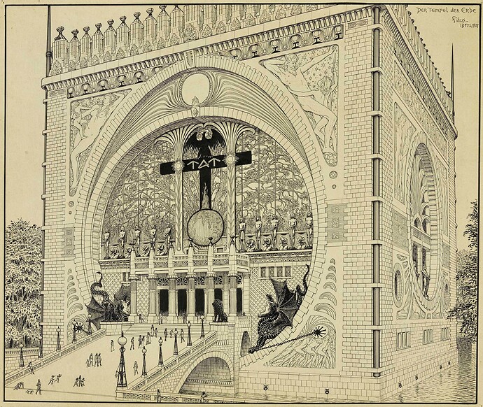 Schirn_Presse_GeheimeGeschichte_Hugo_Hoeppener_Fidus_Tempel_der_Erde_1901