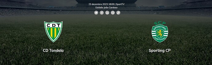 CD Tondela - Sporting CP