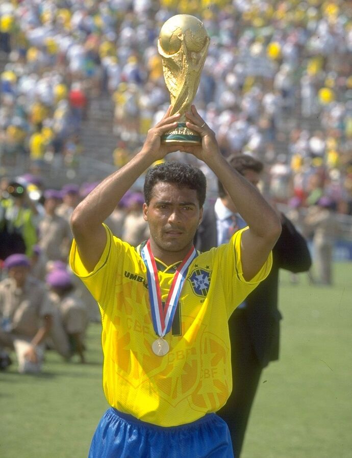 Romario-of-Brazil-holds-the-trophy-after-World-Cup-final-against-Italy-at-Rose-Bowl-Los-Angeles-July-17-1994