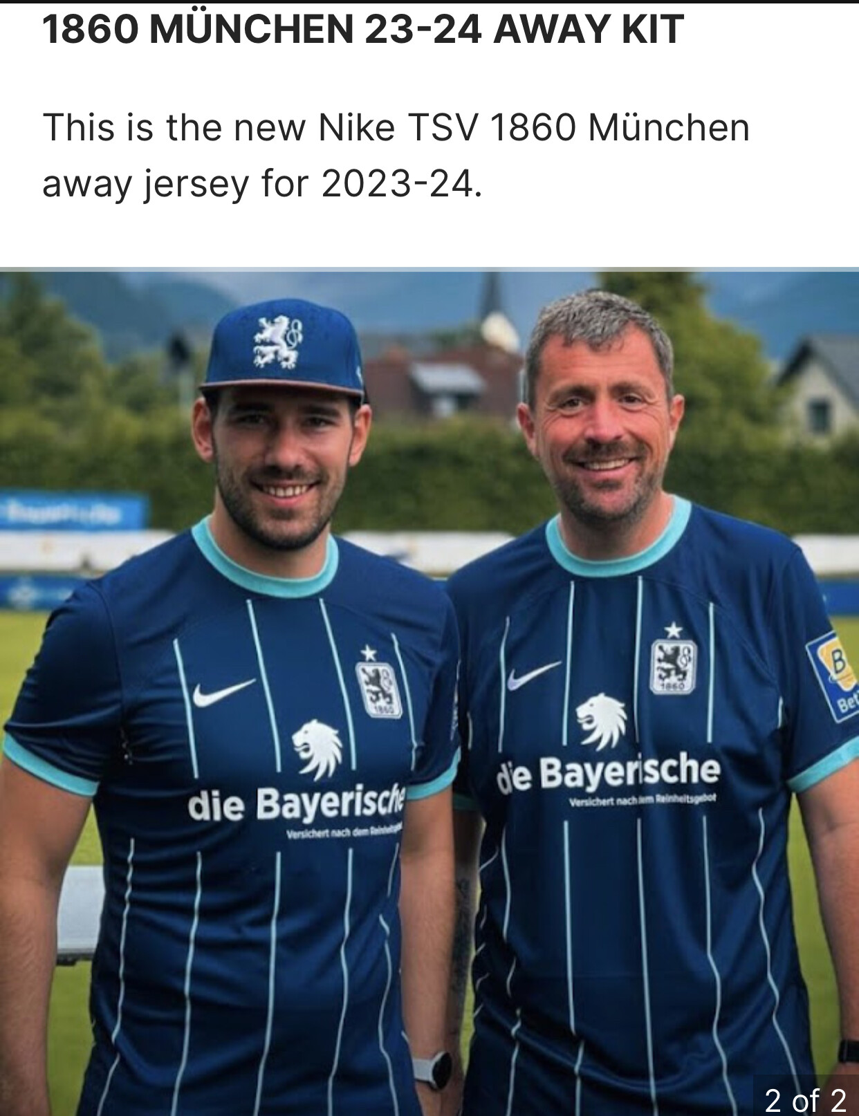 TSV 1860 München 2022-23 Home Kit