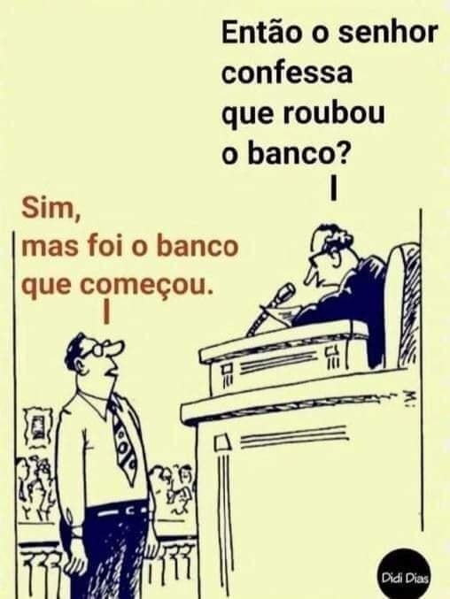 o banco começou