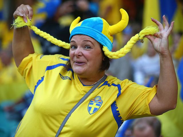 Swedish football fan plaits.640x480