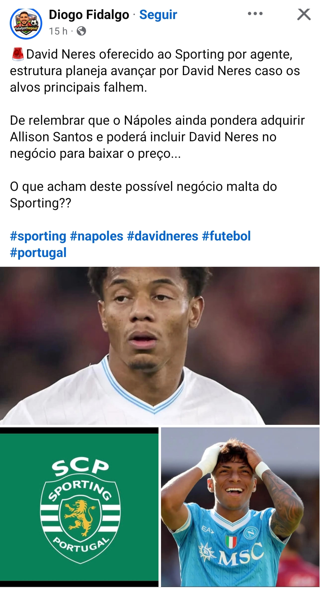 Roulotte dos Rumores [Transferências] - Parte 1 - #13592 por NFSF ...