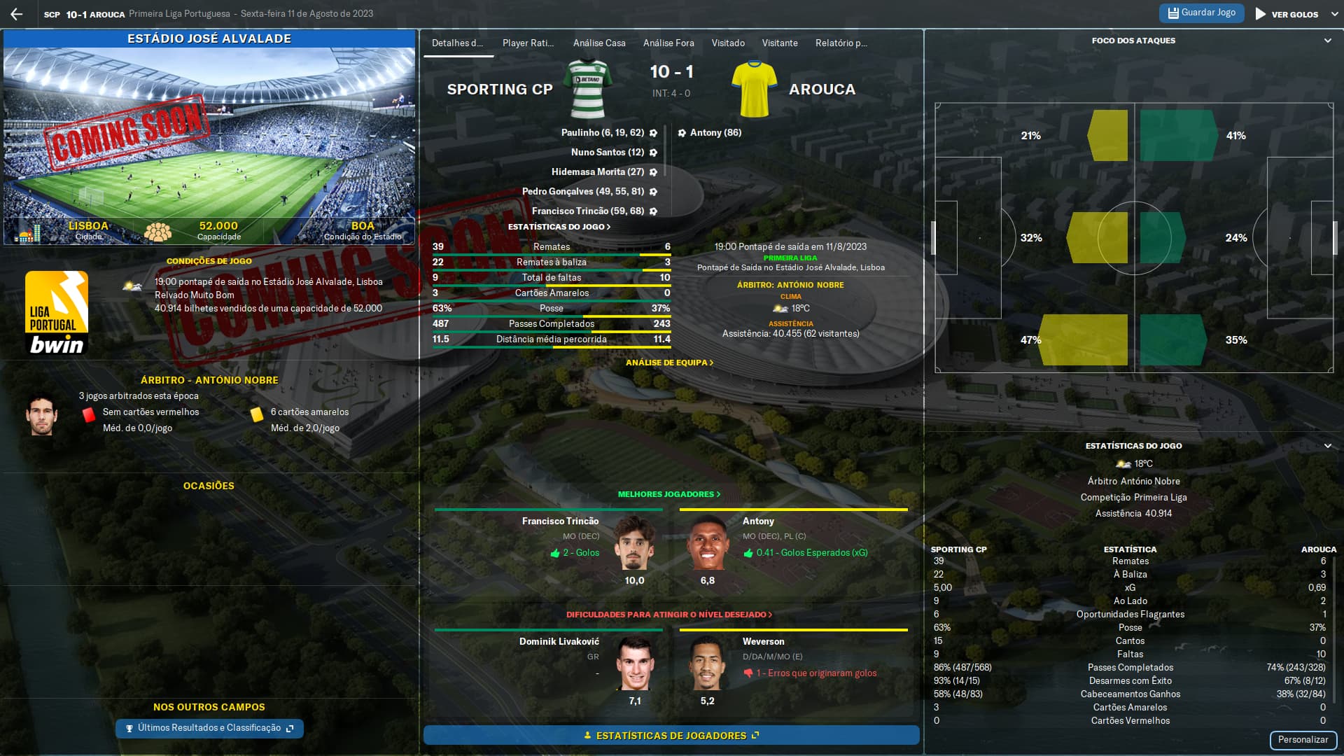 Football Manager 2023 disponível gratuitamente no  Prime Gaming - Football  Manager 2023 (FM23) - Clube Manager Portugal