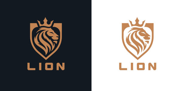 gold-lion-shield-icon